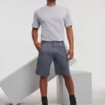 Polykatoenen Twill bermuda
