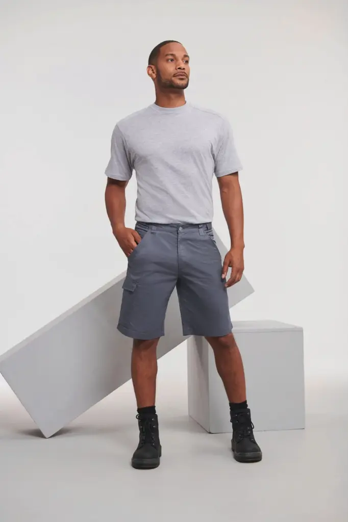 Polykatoenen Twill bermuda