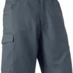 Polykatoenen Twill bermuda, convoy grey — productfoto 6
