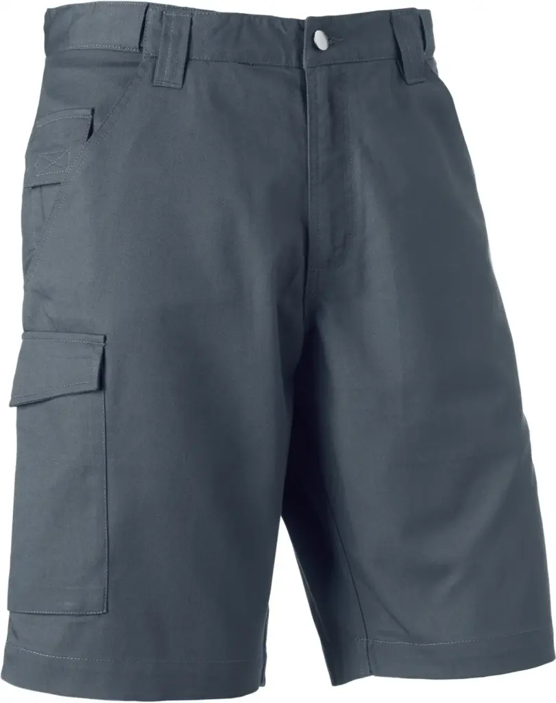 Polykatoenen Twill bermuda, convoy grey — productfoto 6