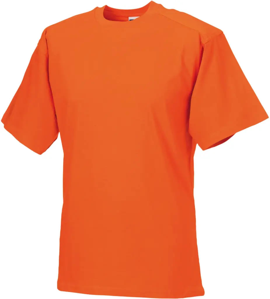 Heavy Duty T-shirt, orange — productfoto 7