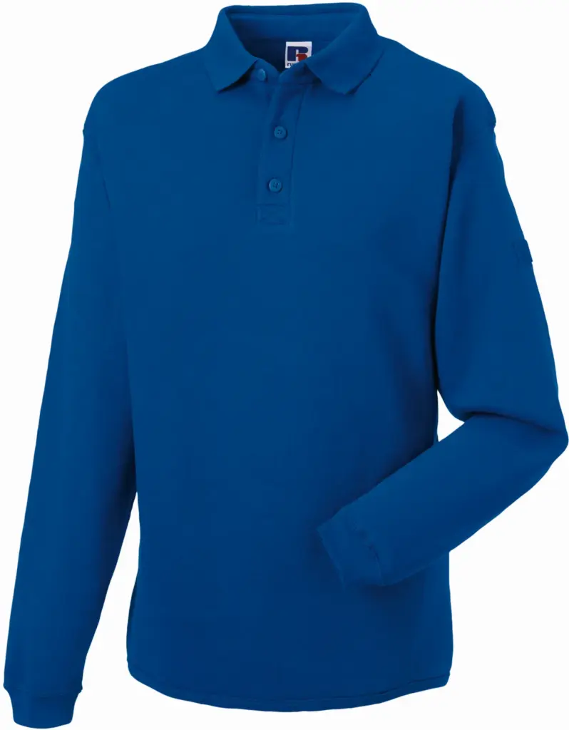 PS_RU012M_BRIGHTROYAL - Hidalgo-werbeartikel Heavy Duty sweater met kraag, bright royal — productfoto 5
