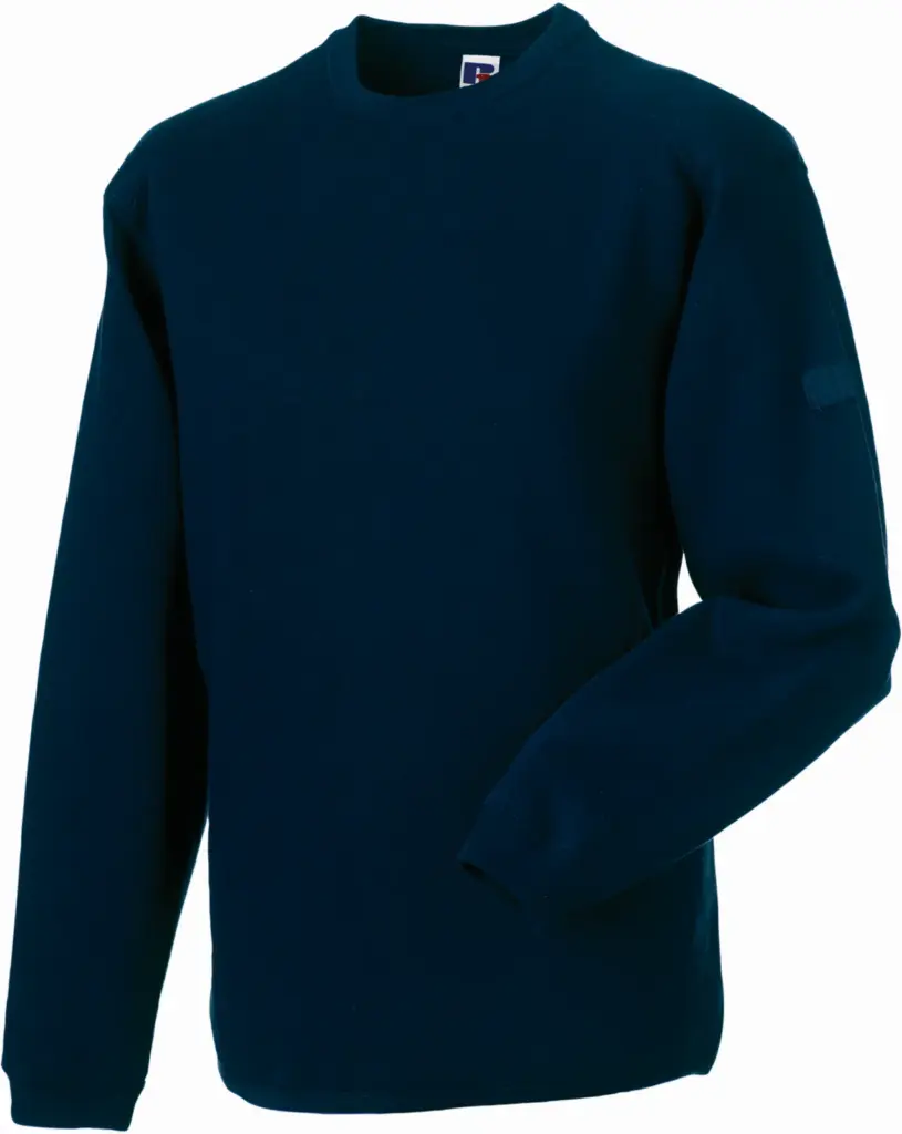 Heavy Duty ronde hals sweater, french navy — productfoto 6