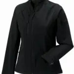 Ladies' Softshell Jacket, black — productfoto 4