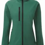 Ladies' Softshell Jacket, bottle green — productfoto 5