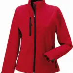 PS_RU140F_CLASSICRED - Hidalgo-werbeartikel Ladies' Softshell Jacket, classic red — productfoto 6