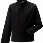 Men's Softshell Jacket, black — productfoto 4
