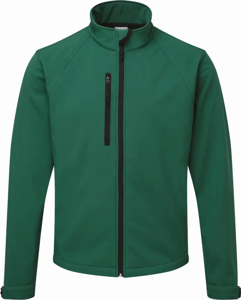 Men's Softshell Jacket, bottle green — productfoto 5