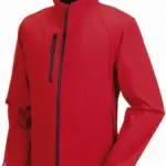 Men's Softshell Jacket, classic red — productfoto 6