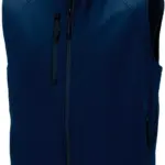Men's Softshell Gilet, french navy — productfoto 6