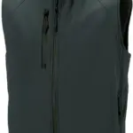Men's Softshell Gilet, titanium — productfoto 7