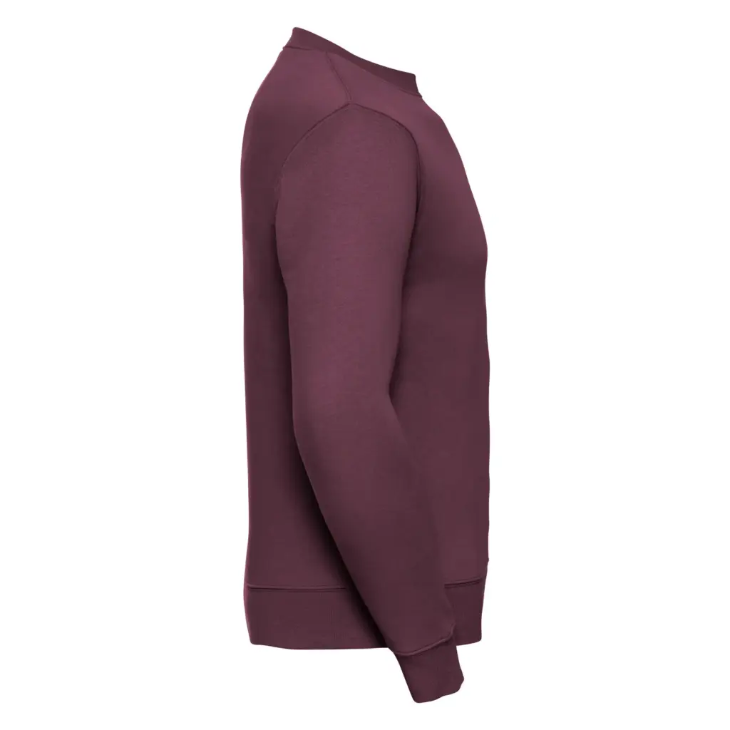 Authentic Sweater met ronde hals, burgundy — productfoto 6