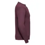 Authentic Sweater met ronde hals, burgundy — productfoto 6