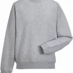 Authentic Sweater met ronde hals, light oxford — productfoto 11