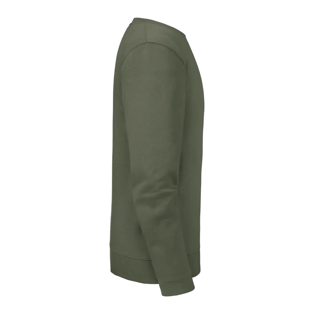 Authentic Sweater met ronde hals, olive — productfoto 14