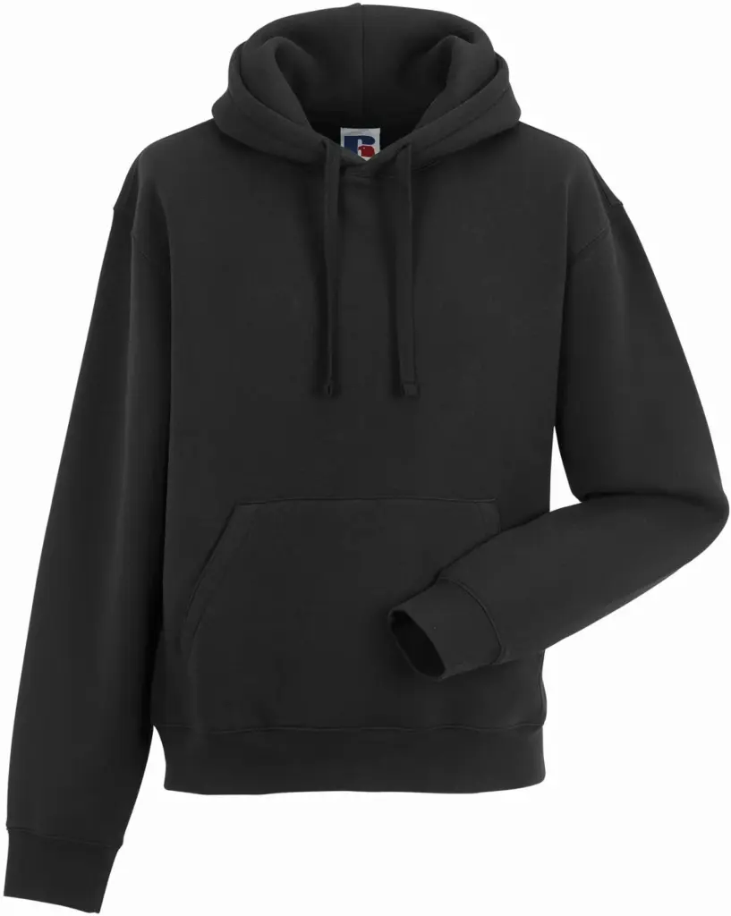 PS_RU265M_BLACK - Hidalgo-werbeartikel Authentic Sweater met capuchon, black — productfoto 3