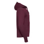 Authentic Sweater met capuchon, burgundy — productfoto 5