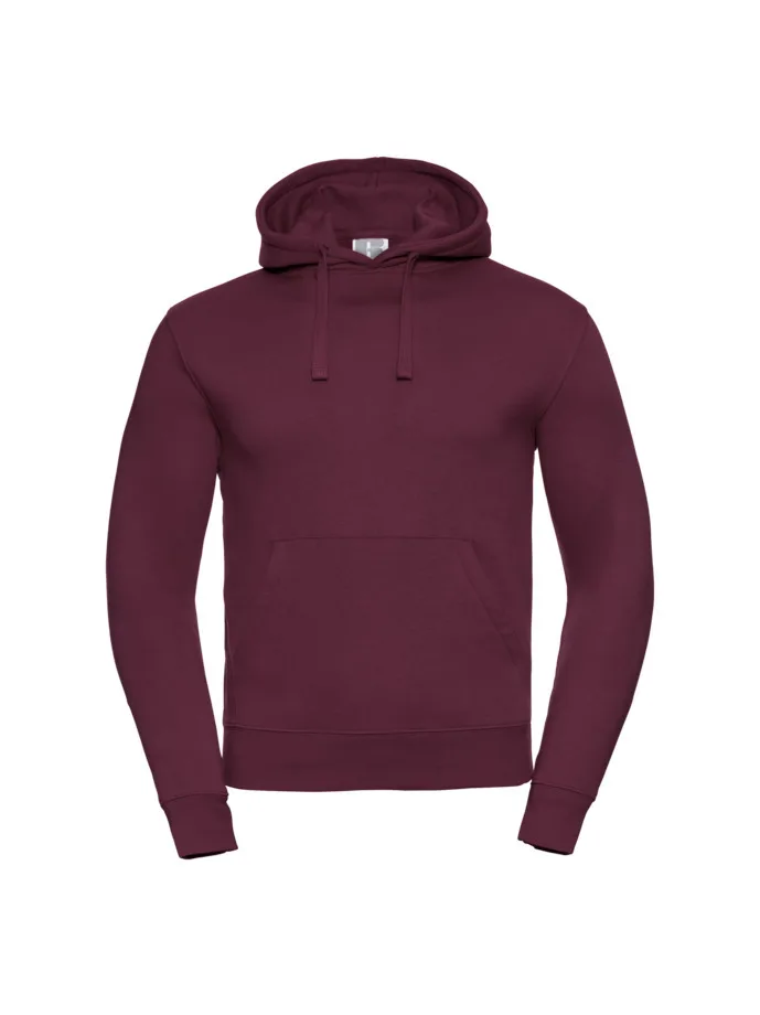 PS_RU265M_BURGUNDY - Hidalgo Authentic Sweater met capuchon, burgundy — productfoto 38