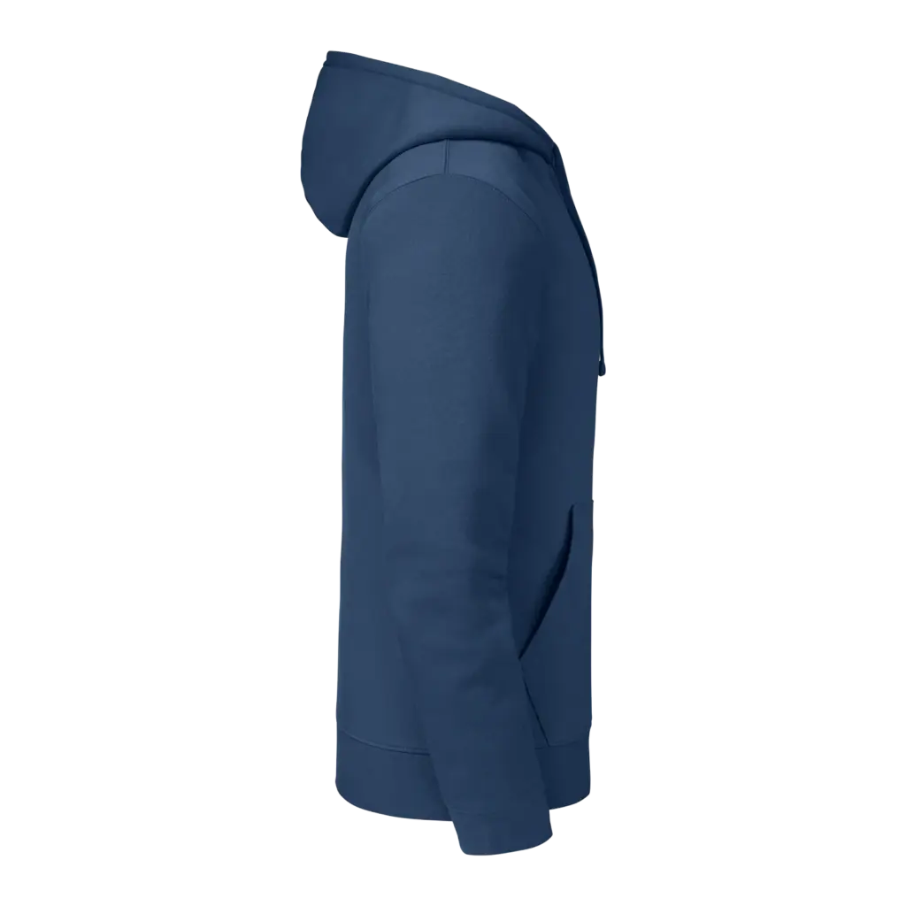 PS_RU265M-S_INDIGO - Hidalgo-werbeartikel Authentic Sweater met capuchon, indigo — productfoto 9