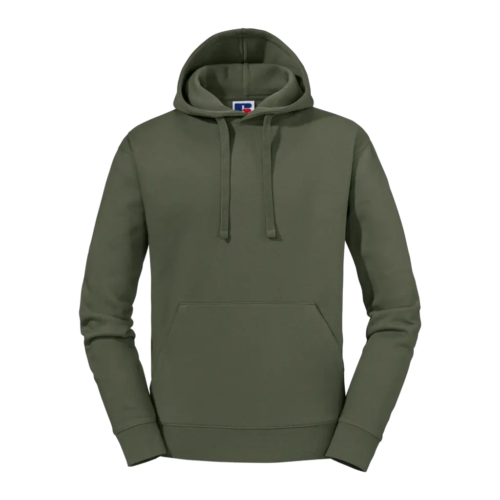 PS_RU265M_OLIVE - Hidalgo Authentic Sweater met capuchon, olive — productfoto 43