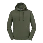 PS_RU265M_OLIVE - Hidalgo Authentic Sweater met capuchon, olive — productfoto 43