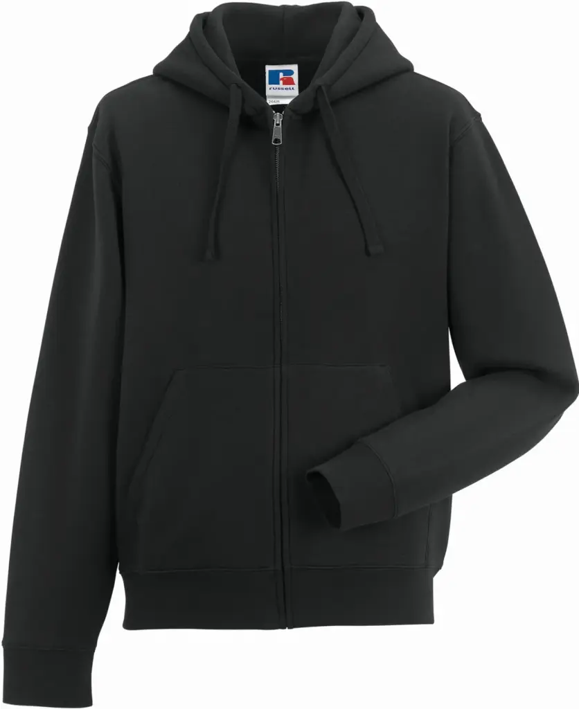 Authentic Sweatvest met capuchon, black — productfoto 3
