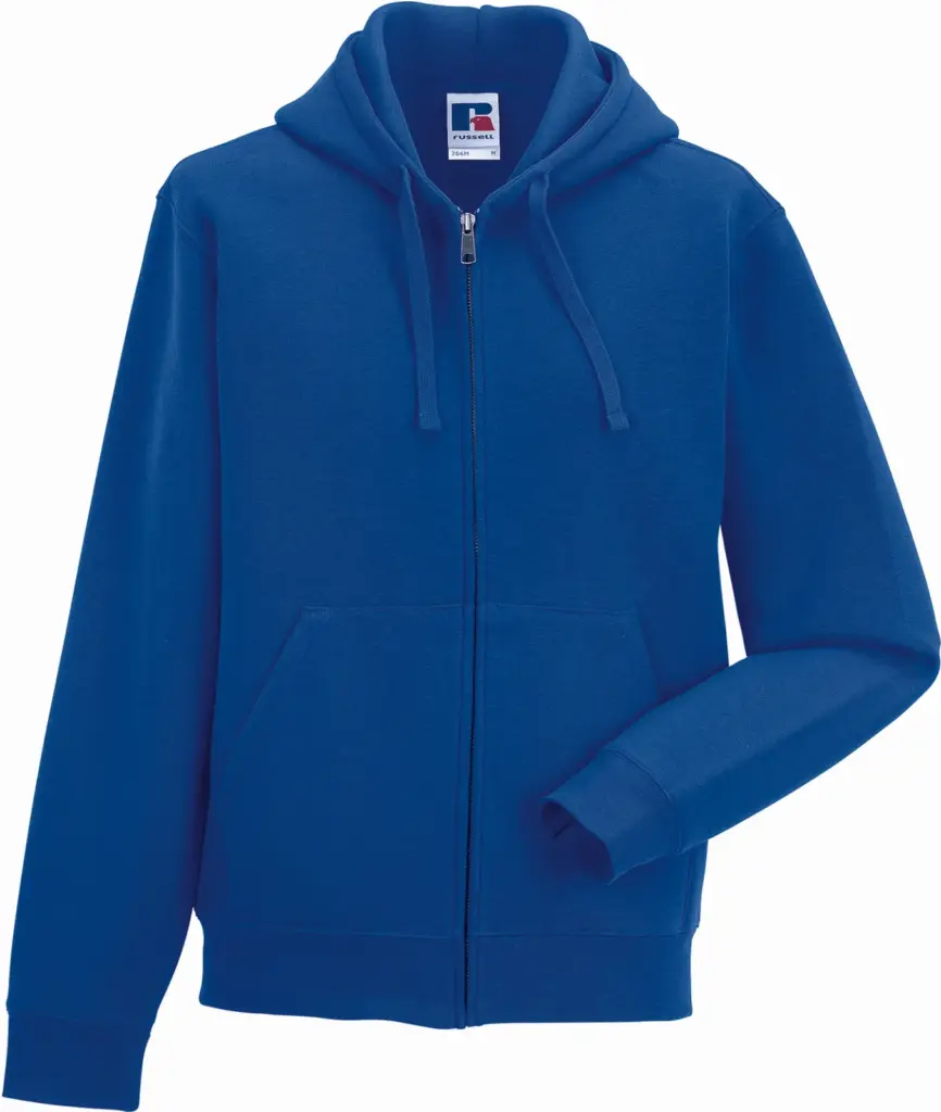 Authentic Sweatvest met capuchon, bright royal — productfoto 5