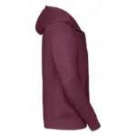 Authentic Sweatvest met capuchon, burgundy — productfoto 6