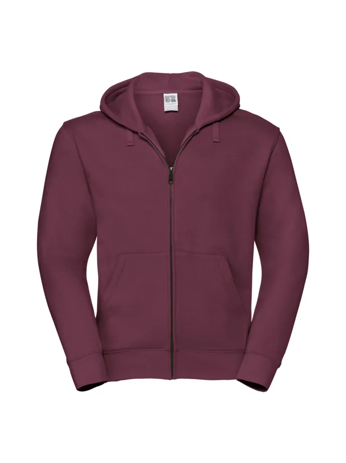 PS_RU266M_BURGUNDY - Hidalgo Authentic Sweatvest met capuchon, burgundy — productfoto 13