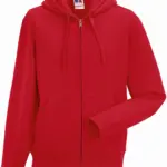 Authentic Sweatvest met capuchon, classic red — productfoto 7