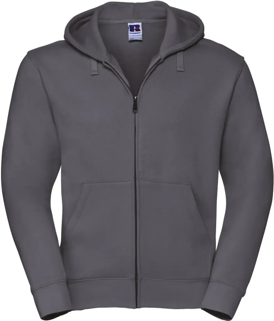 PS_RU266M_CONVOYGREY - Hidalgo Authentic Sweatvest met capuchon, convoy grey — productfoto 14