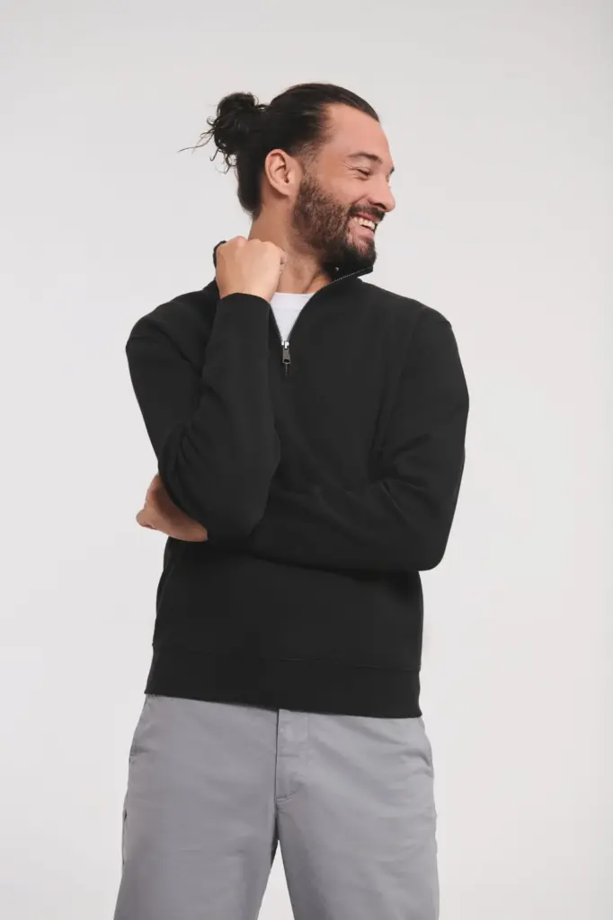 Sweater met ritskraag Authentic