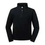Sweater met ritskraag Authentic, black — productfoto 4