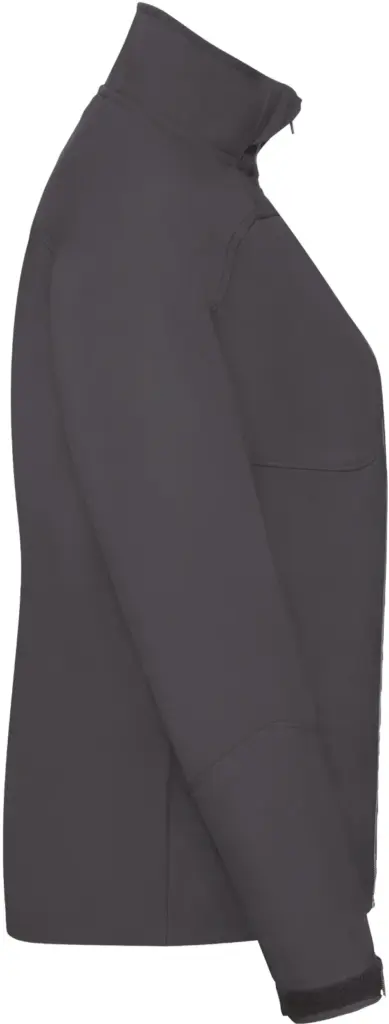 Ladies' Bionic-Finish® Softshell Jacket, iron grey — productfoto 7