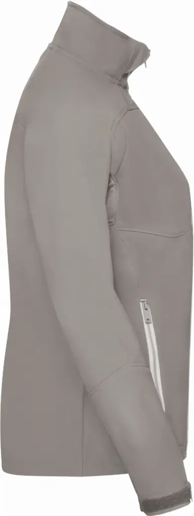 Ladies' Bionic-Finish® Softshell Jacket, stone — productfoto 8