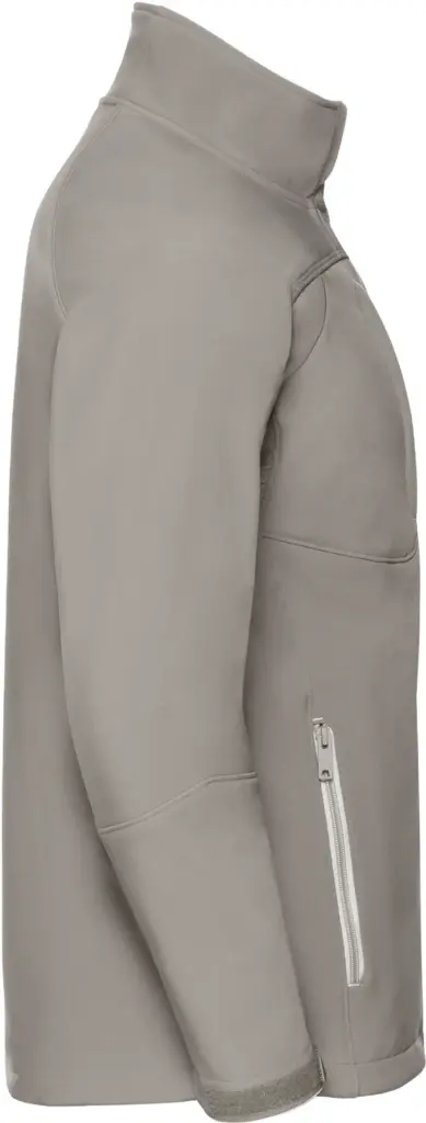 Men's Bionic-Finish® Softshell Jacket, stone — productfoto 8