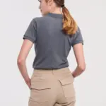 Ladies' Stretch Polo Shirt — productfoto 2