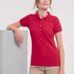 Ladies' Stretch Polo Shirt — productfoto 3