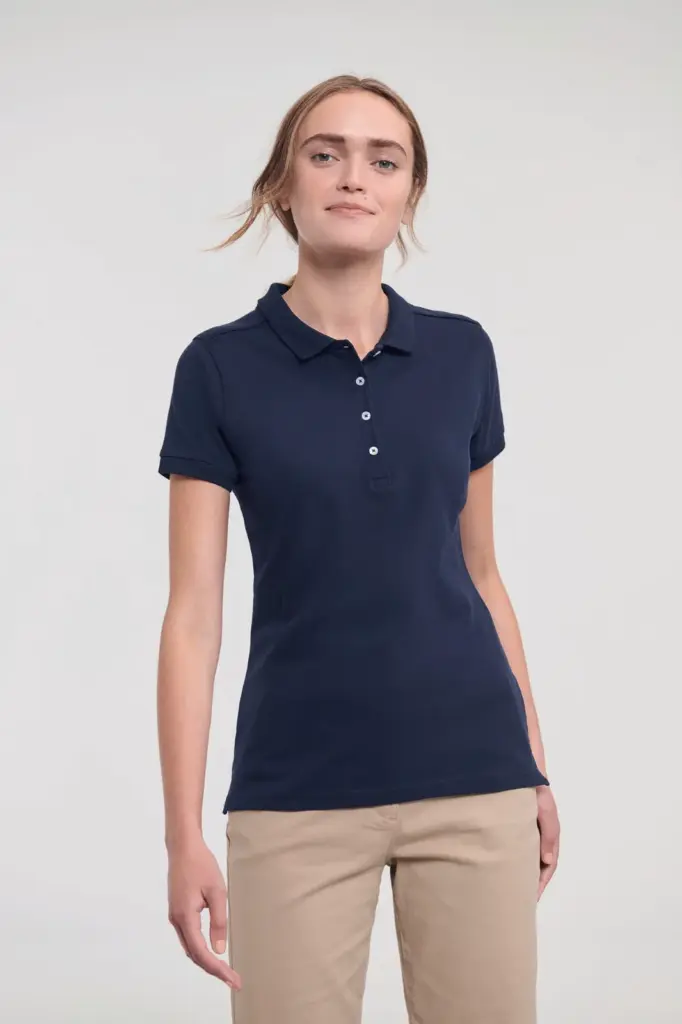 Ladies' Stretch Polo Shirt — productfoto 4