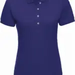 Ladies' Stretch Polo Shirt, bright royal — productfoto 15