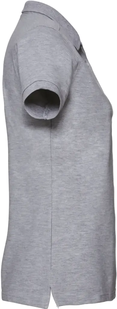 Ladies' Stretch Polo Shirt, light oxford — productfoto 12