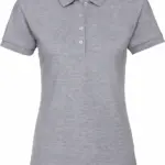 Ladies' Stretch Polo Shirt, light oxford — productfoto 18