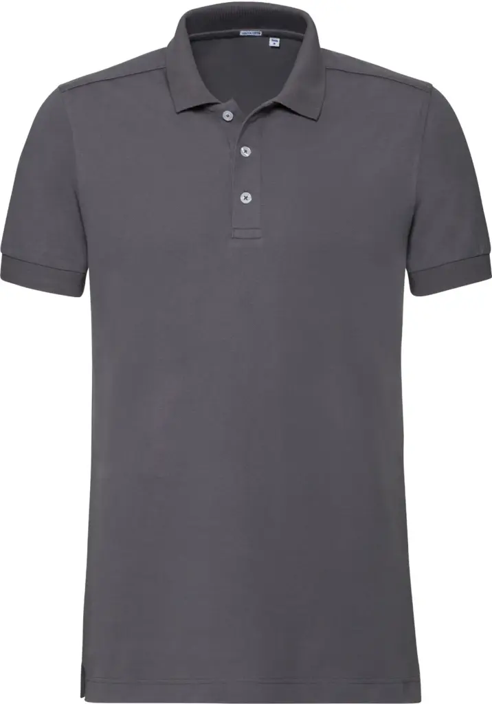 Men's Stretch Polo Shirt, convoy grey — productfoto 17