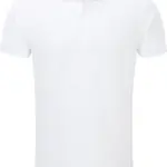Men's Stretch Polo Shirt, white — productfoto 13