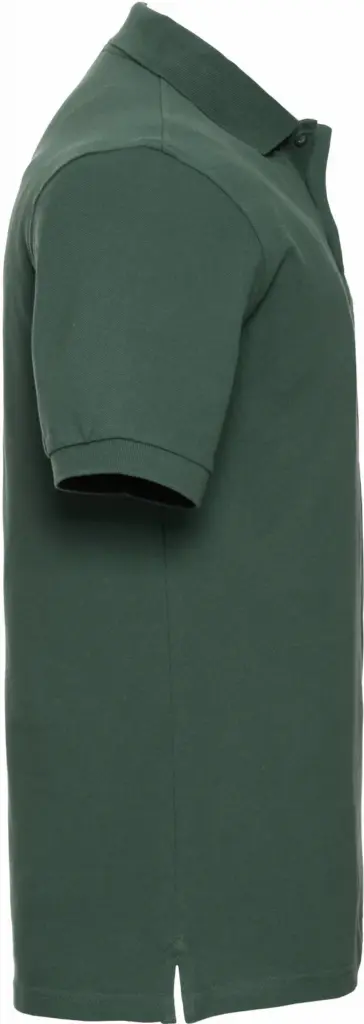 Men's Classic polo katoen, bottle green — productfoto 4