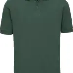 Men's Classic polo katoen, bottle green — productfoto 5