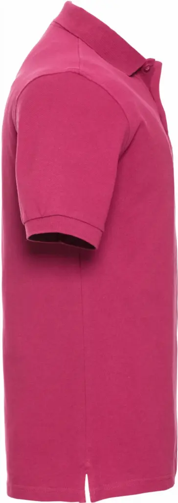 Men's Classic polo katoen, fuchsia — productfoto 8