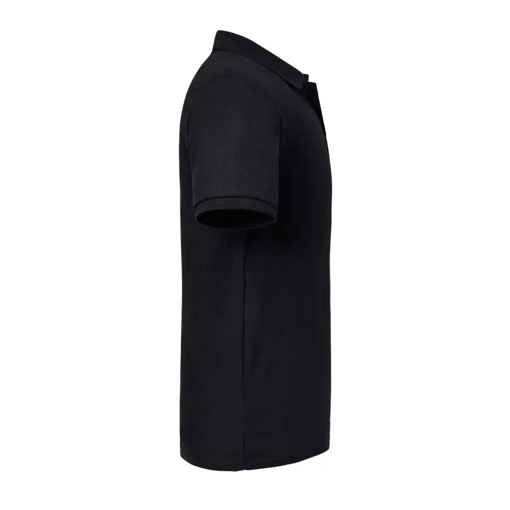 Herenpolo Authentic Eco, black — productfoto 5