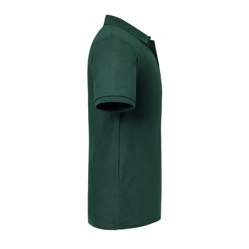 Herenpolo Authentic Eco, bottle green — productfoto 6