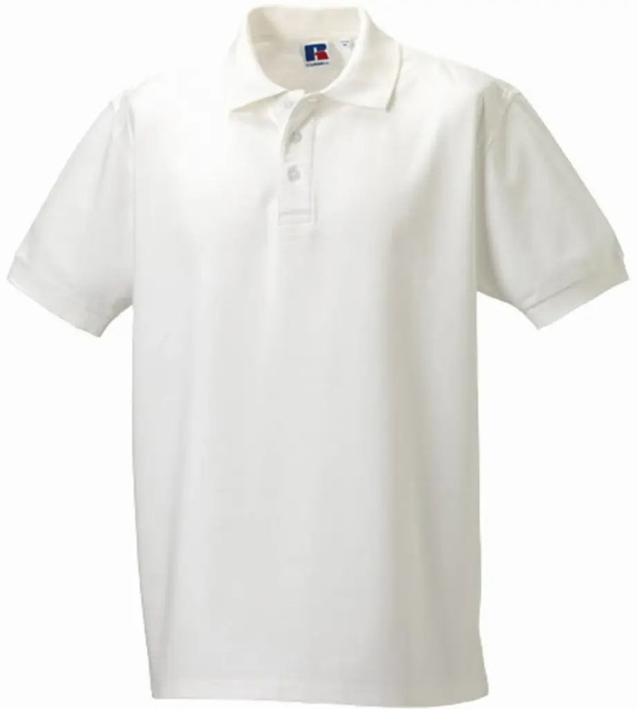 Men's Ultimate Cotton Polo, white — productfoto 8